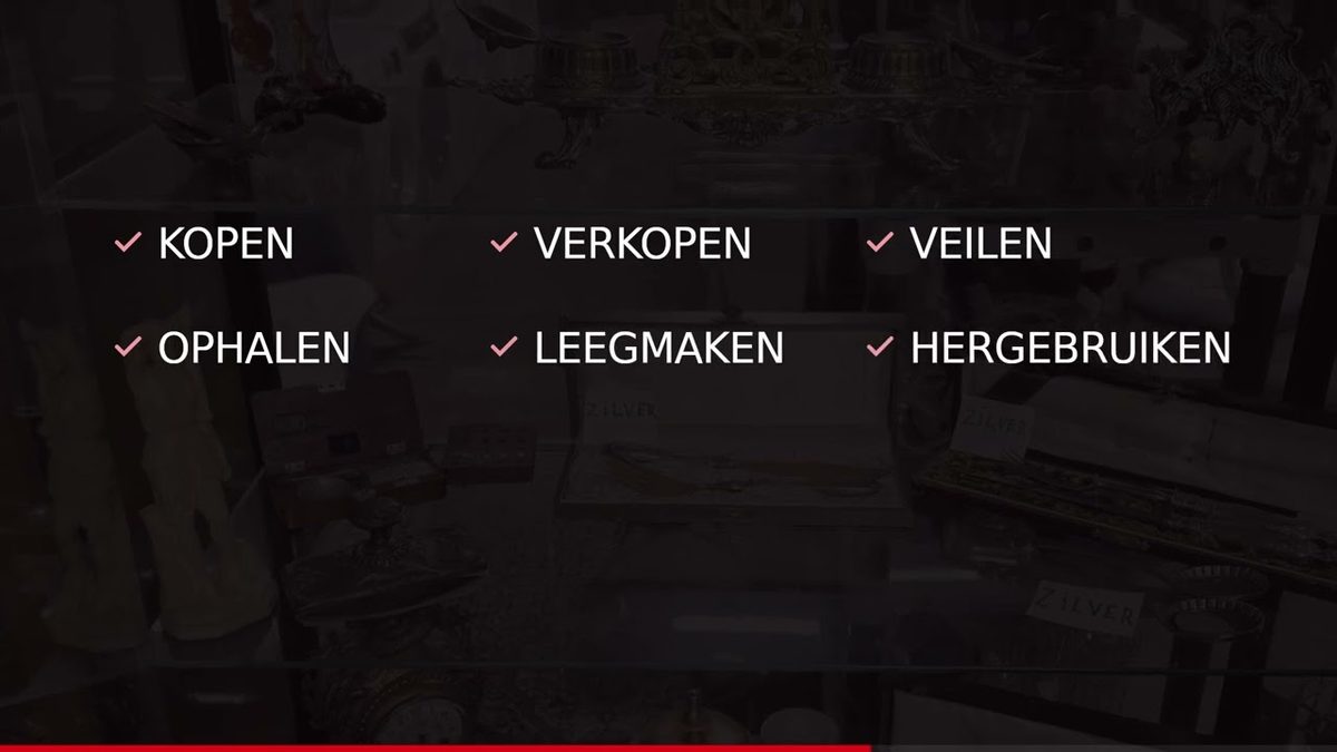 Video over Kringloopmarkt Tornado in Deurne: kopen, verkopen, veilen, ophalen, leegmaken en hergebruiken